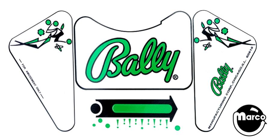 EIGHT BALL (Bally) Decal apron