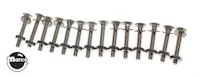 Carriage bolt set Bally coin door