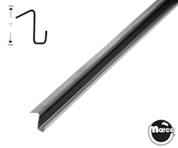 Lift trim metal 3/16 x 28.5 inch Bally stainless