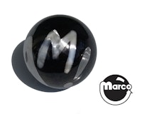 Ball 1-1/16 inch black BAM! ball - each