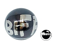 Ball 1-1/16 inch black BIFF! ball - each