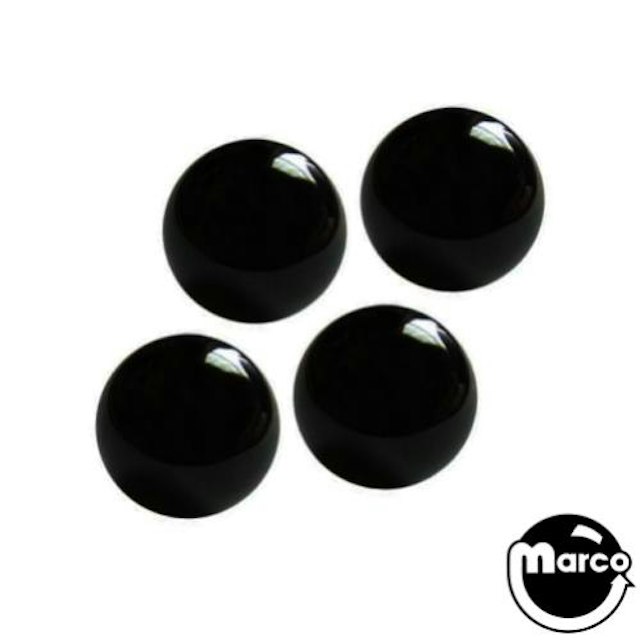 Ball 1-1/16 inch black Pearl 4 pack