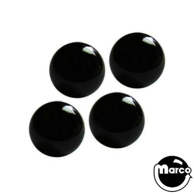 Ball 1-1/16 inch black Pearl 4 pack