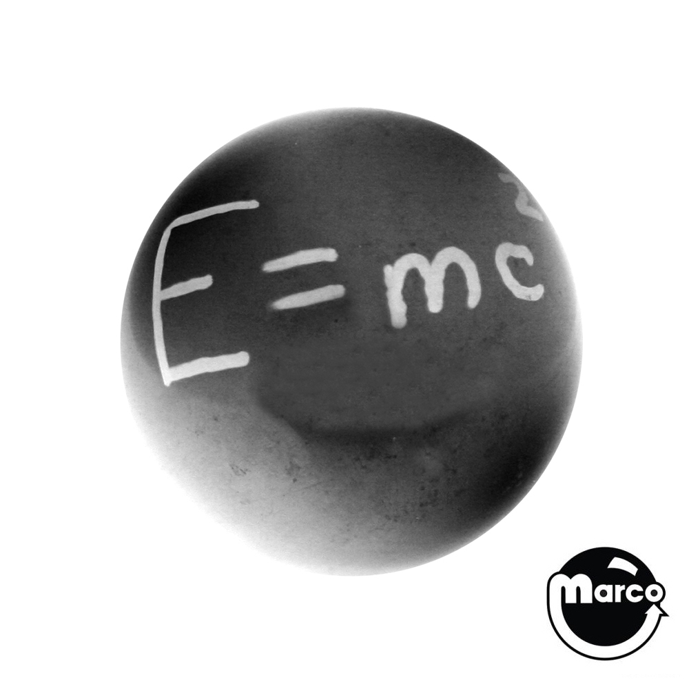 Ball 1-1/16 inch black E=MC²