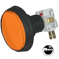 Pushbutton 2 inch amber round