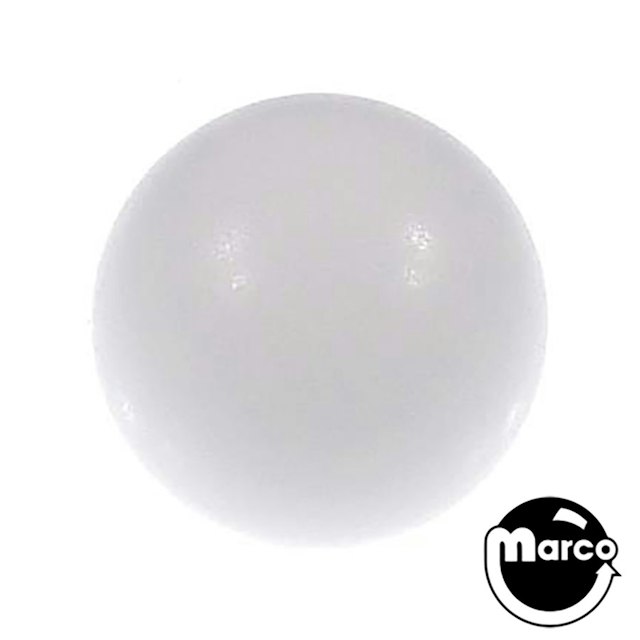 Ball - plastic white 1 inch diameter 260-5009-00