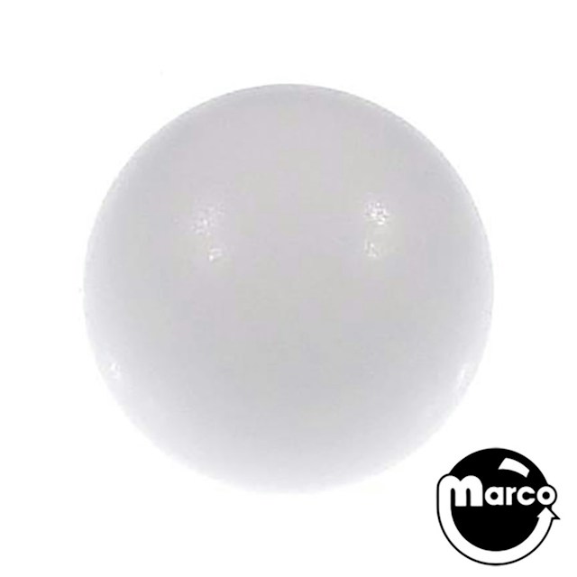 Ball - plastic white 1 inch diameter 260-5009-00