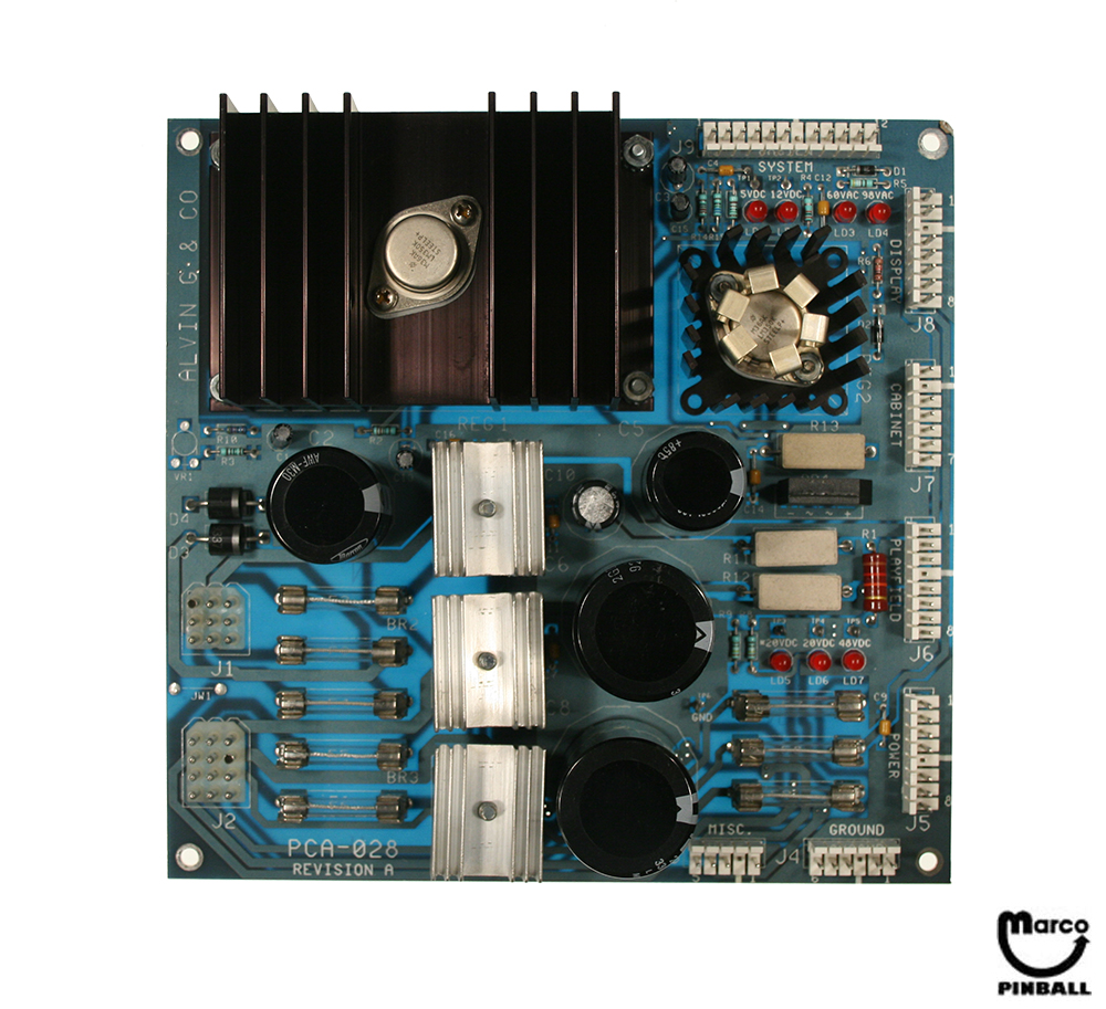 Alvin G Power Supply board