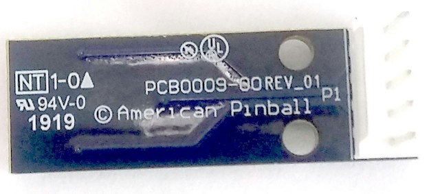 RGB LED board American Pinball single