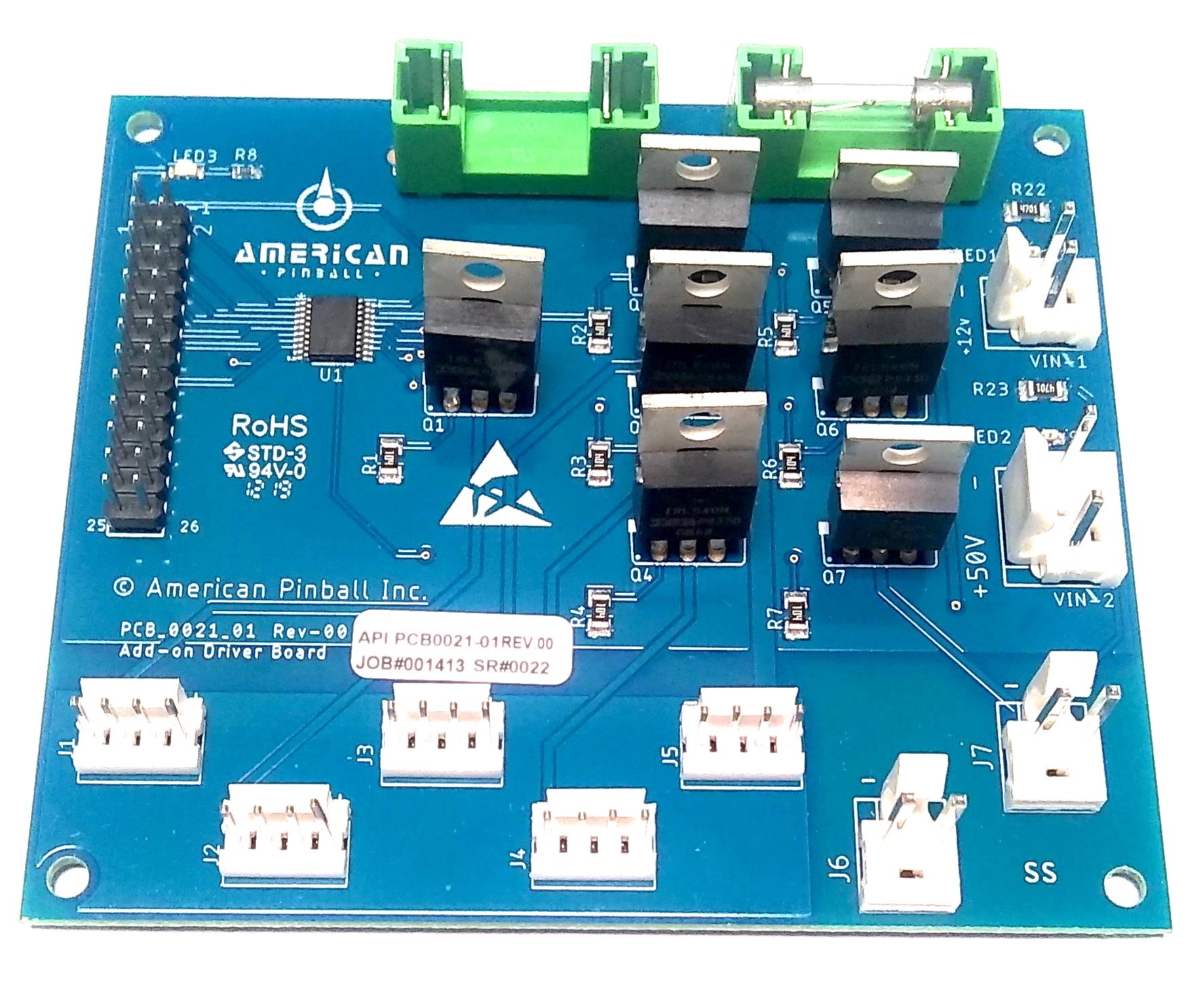 Add-On board American Pinball