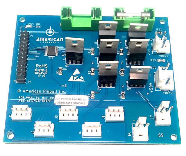 Add-On board American Pinball
