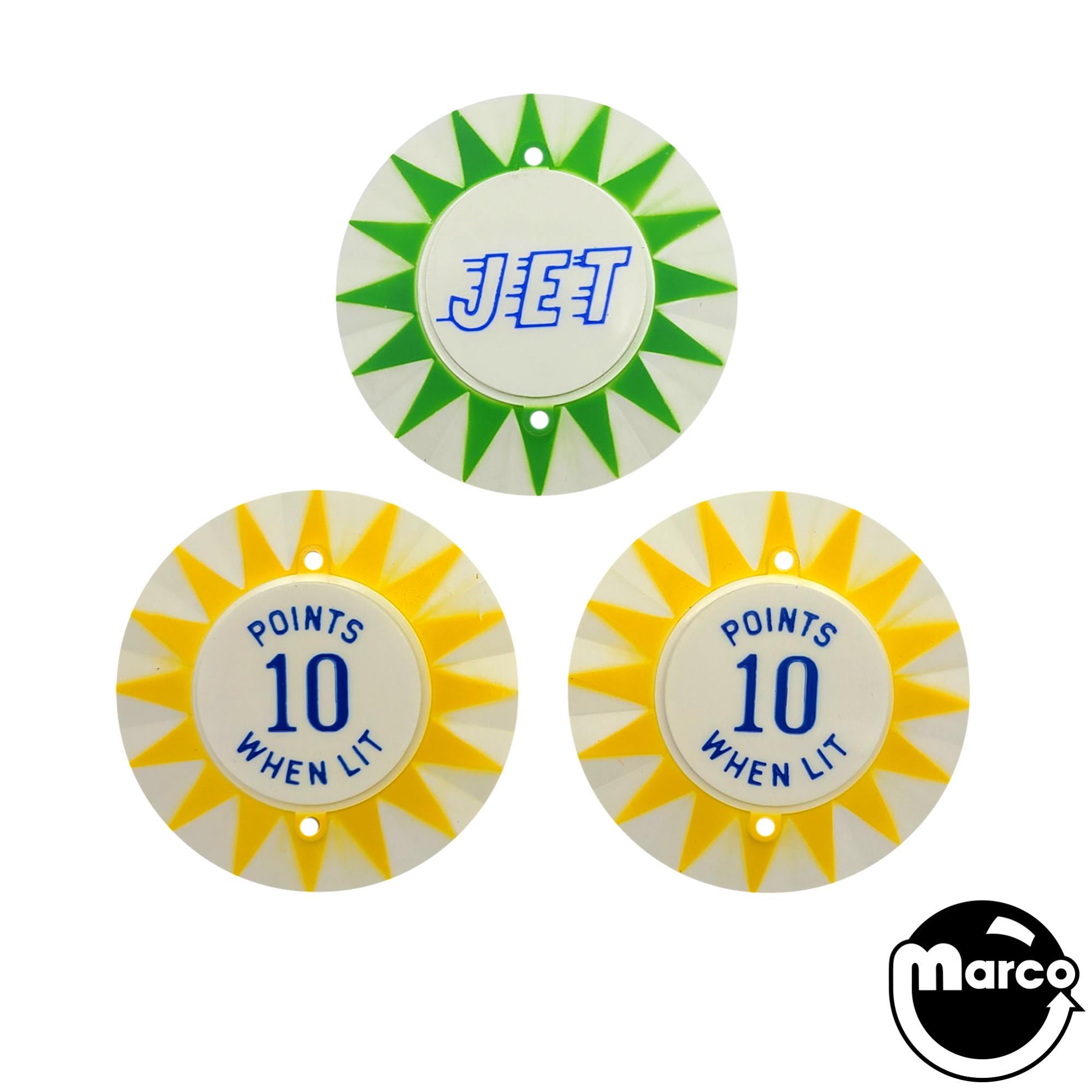 A GO GO (Williams) Pop bumper cap set (3)