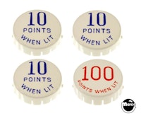 AIRPORT (Gottlieb) Pop bumper cap set (4)