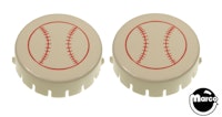 BIG HIT (Gottlieb) Pop bumper cap set (2)
