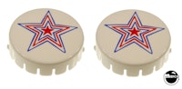 BUCK ROGERS (Gottlieb) Pop bumper cap set (2)
