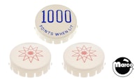 CENTIGRADE 37 (Gottlieb) Pop bumper cap set (3)