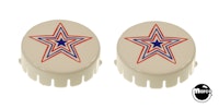 CHARLIES ANGELS (Gottlieb) Pop bumper cap set