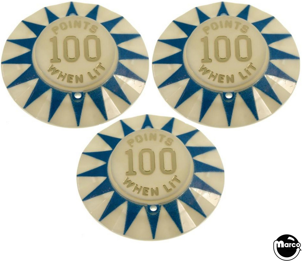 DELTA QUEEN (Bally) Pop bumper cap set