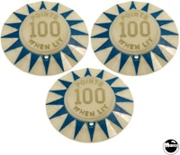DELTA QUEEN (Bally) Pop bumper cap set