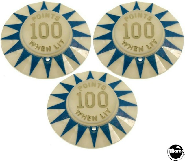 DELTA QUEEN (Bally) Pop bumper cap set
