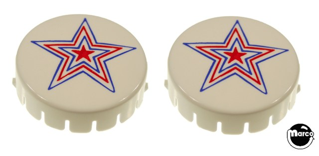 DRAGON (Gottlieb) Pop bumper cap set