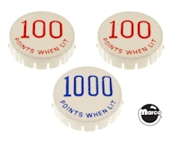 FAR OUT (Gottlieb) Pop bumper cap set (3)