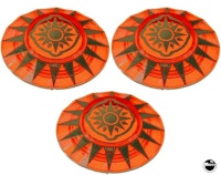 FLASH GORDON (Bally) Pop bumper cap set