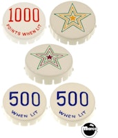 SHIP AHOY (Gottlieb 1976) Pop bumper cap set (5)