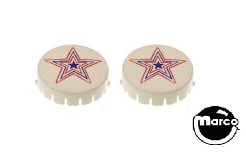 SURF CHAMP (Gottlieb) Pop bumper cap set