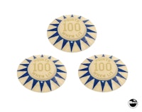 VAMPIRE (Bally) Pop Bumper Cap Set