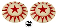 SOUND STAGE (Chicago Coin) Pop bumper cap set (2)