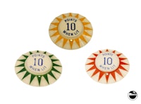 BIG CHIEF (Williams) Pop bumper cap set