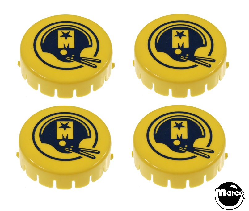 TOUCHDOWN (Gottlieb) Pop bumper cap set (4)