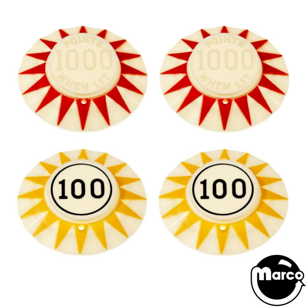 MATA HARI (Bally) Pop Bumper Cap Set