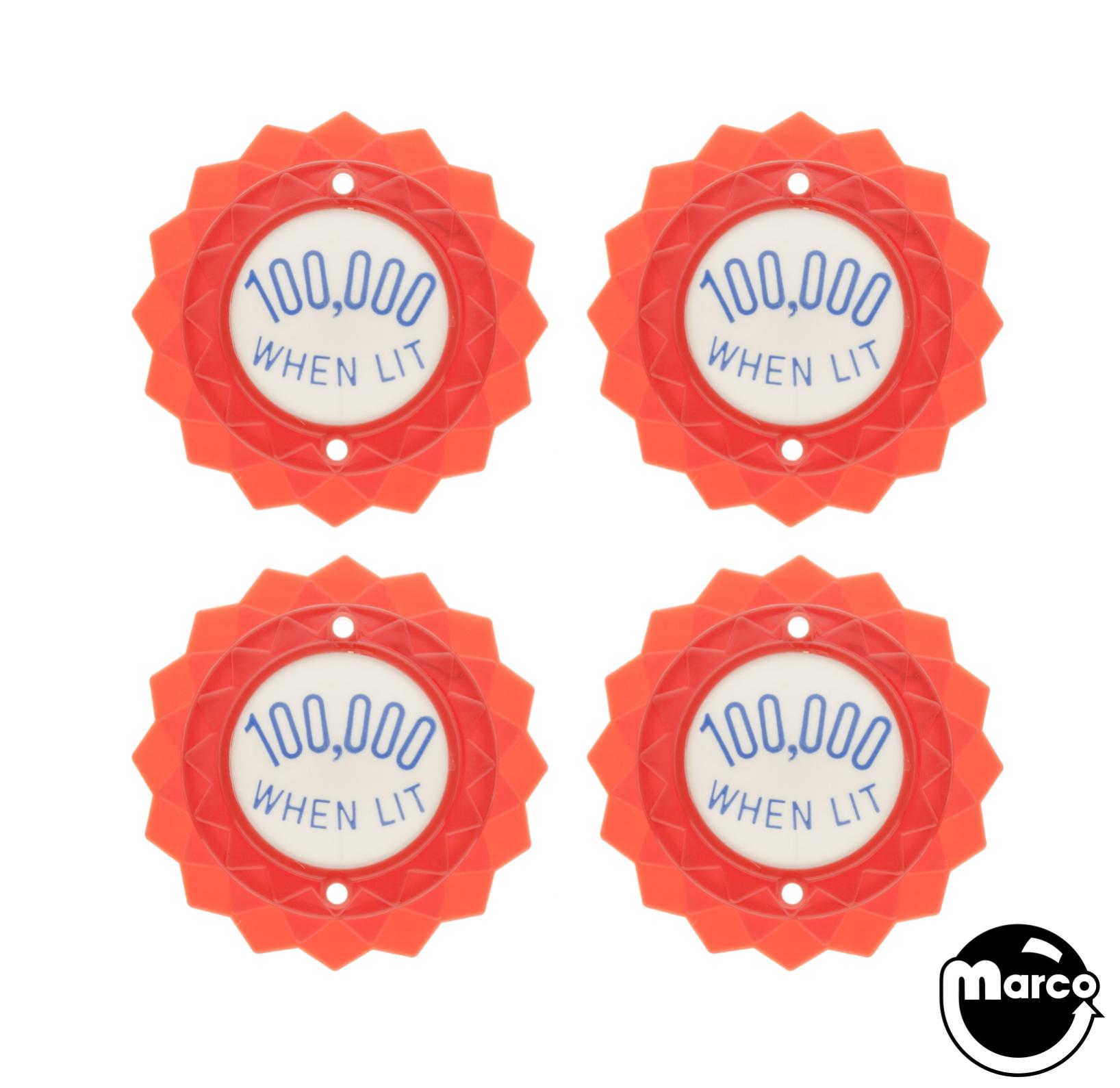 EASY ACES (Gottlieb) Pop bumper cap set (4)
