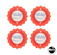 EASY ACES (Gottlieb) Pop bumper cap set (4)