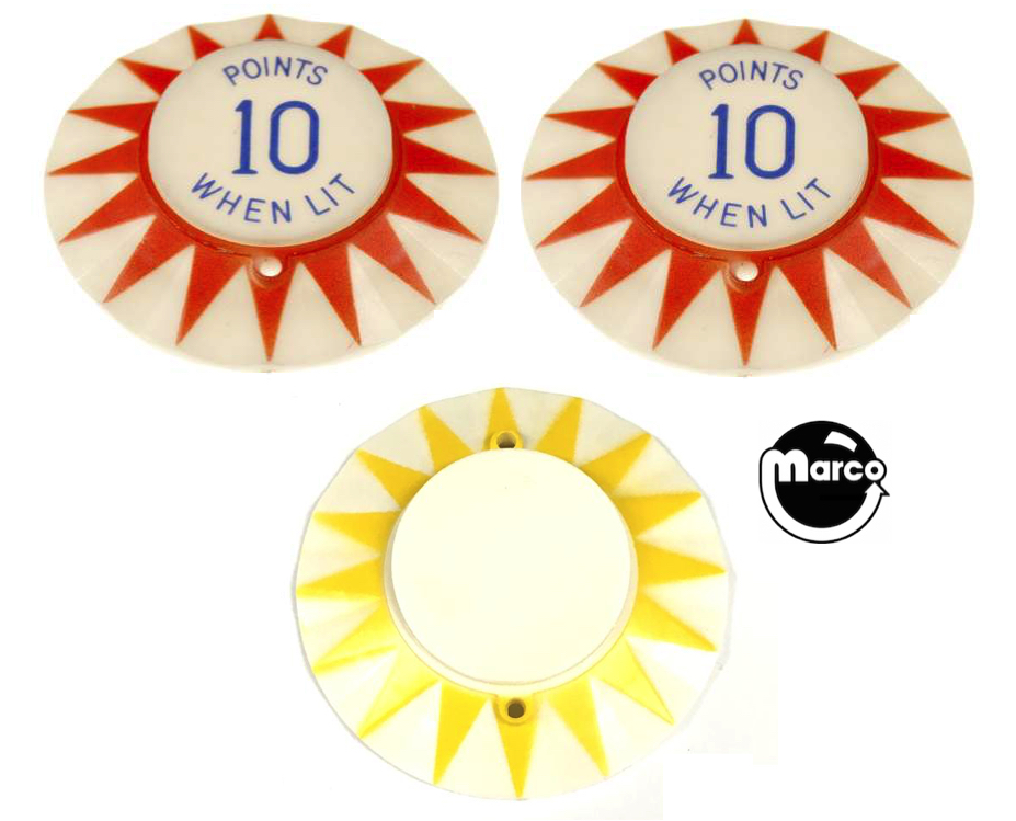 FESTIVAL (Chicago Coin) Pop bumper cap set