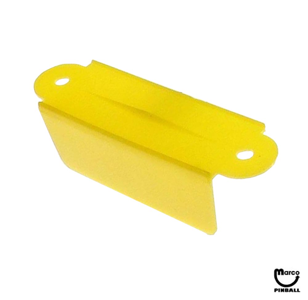 Lane guide - 3-1/8 inch yellow opaque single 9397 USE A-9397-Y