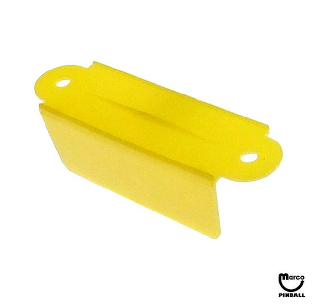 Lane guide - 3-1/8 inch yellow opaque single 9397 USE A-9397-Y