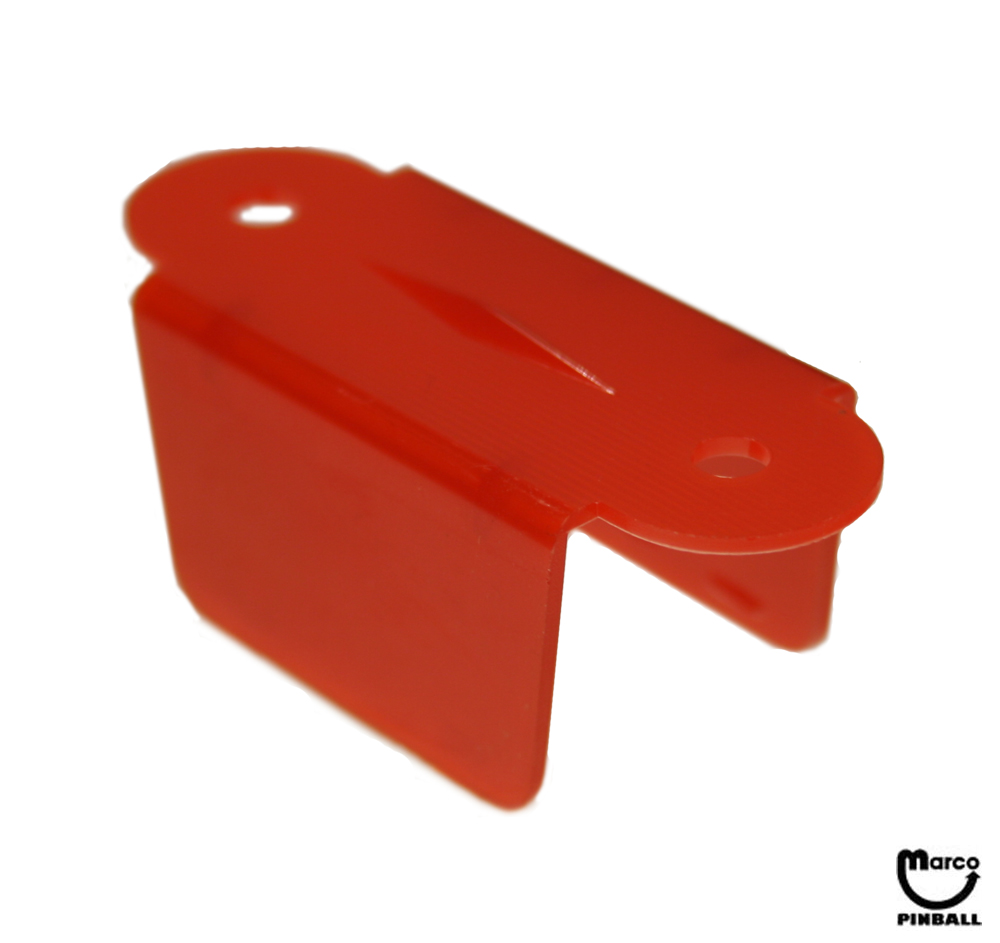 Lane guide - 2-1/8 inch red opaque double A-9394R