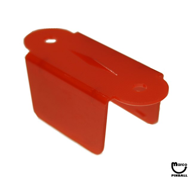 Lane guide - 2-1/8 inch red opaque double A-9394R