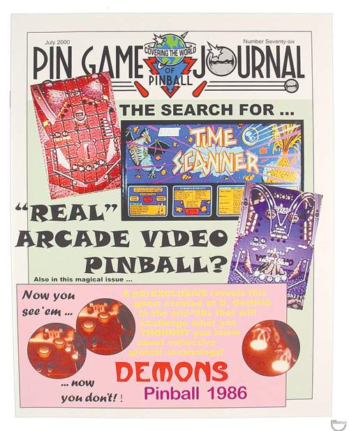 PINGAME JOURNAL 2000/07 Issue