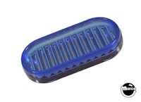 Playfield insert 1-1/2" oval Blue tran