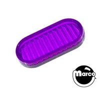 Playfield insert 1-1/2" oval Purple