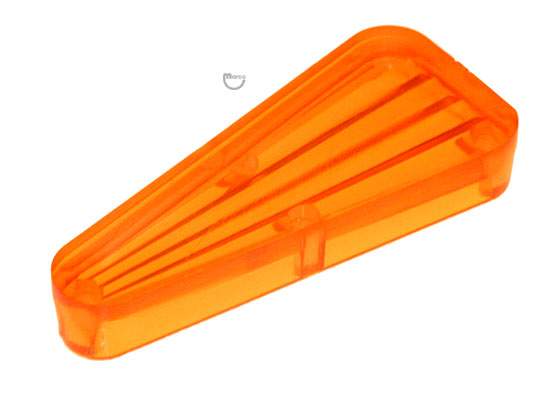 Playfield insert 1-1/2 inch triangle orange
