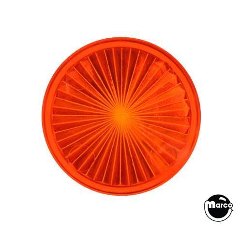 Playfield insert circle1-1/2" amber star