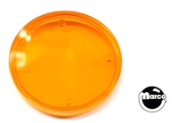 Playfield insert 1-1/2" round Orange tr