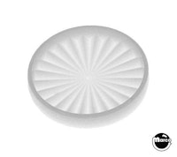 Playfield insert 1-1/2 inch round White