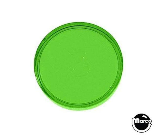 Playfield insert 1-3/16" Round Green Trn