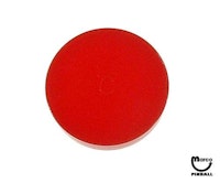 Playfield insert 1-3/16 inch Round Red